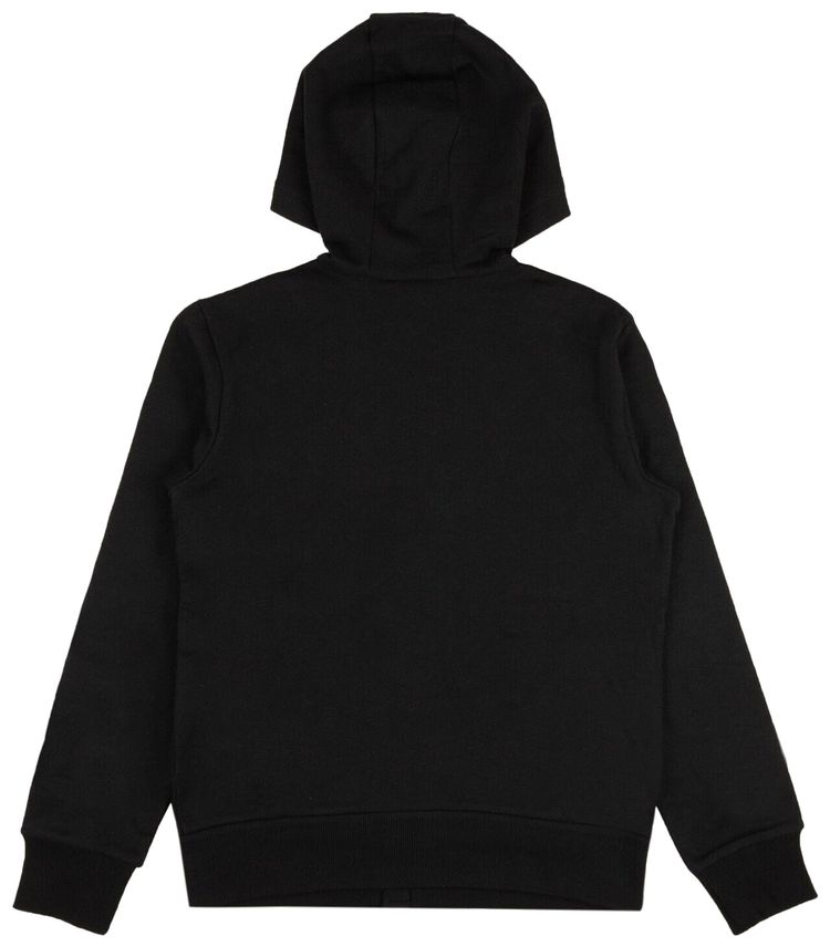 Moncler Kids Logo Patch Stripe Sweatsuit Black