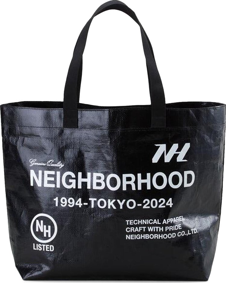 Neighborhood Logo Flexible Bag Black