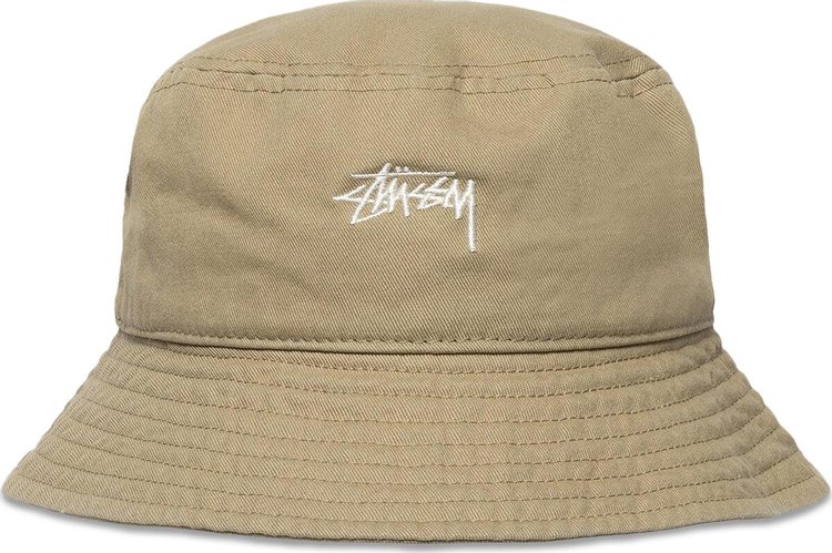Stussy Stock Bucket Hat 'Wheat'