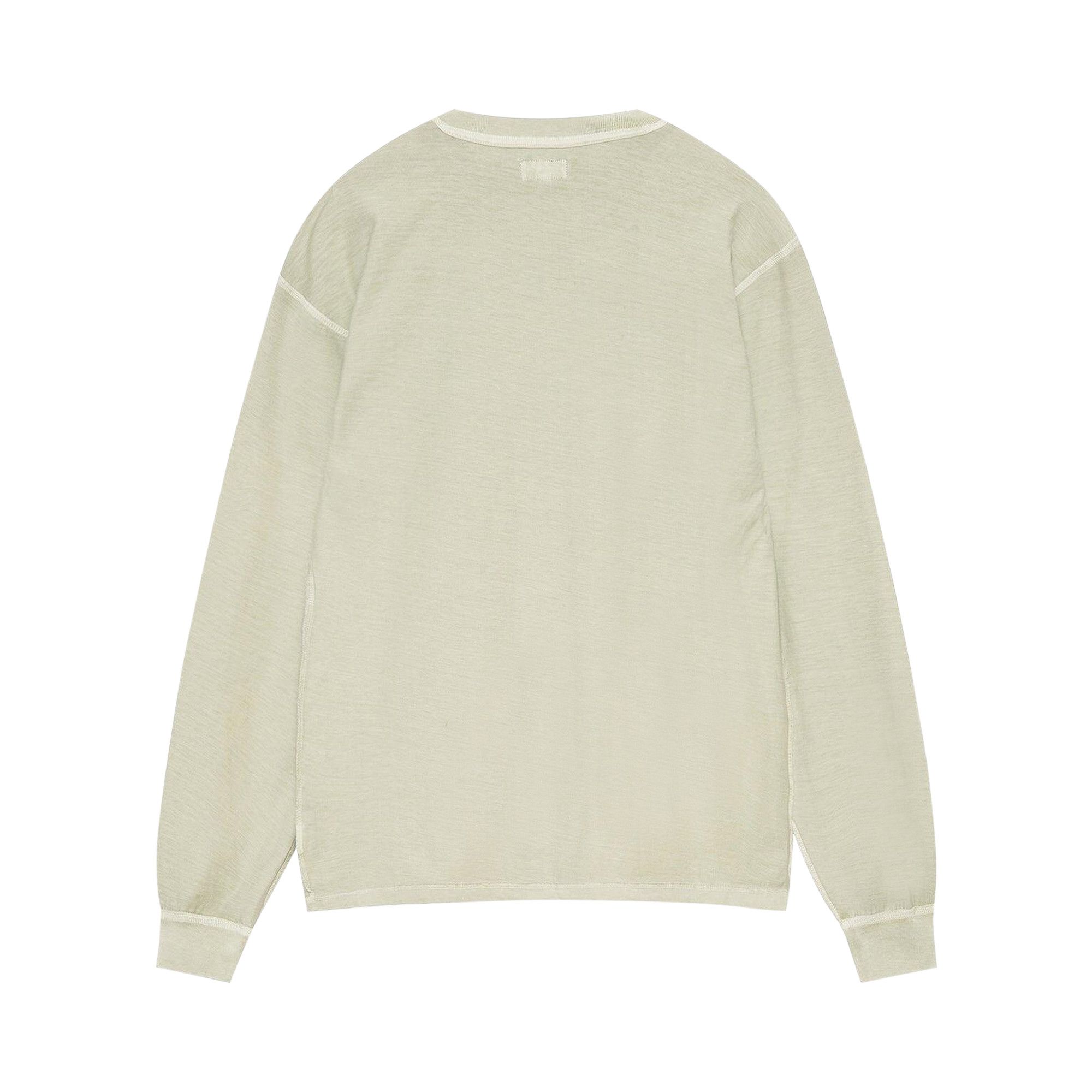 Stussy Lazy Long Sleeve T-Shirt - Bone – Goodhood