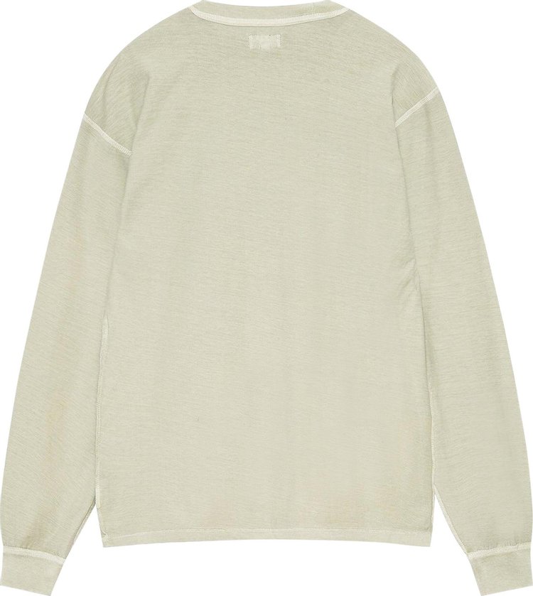 Stussy Lazy Long Sleeve Tee Sage