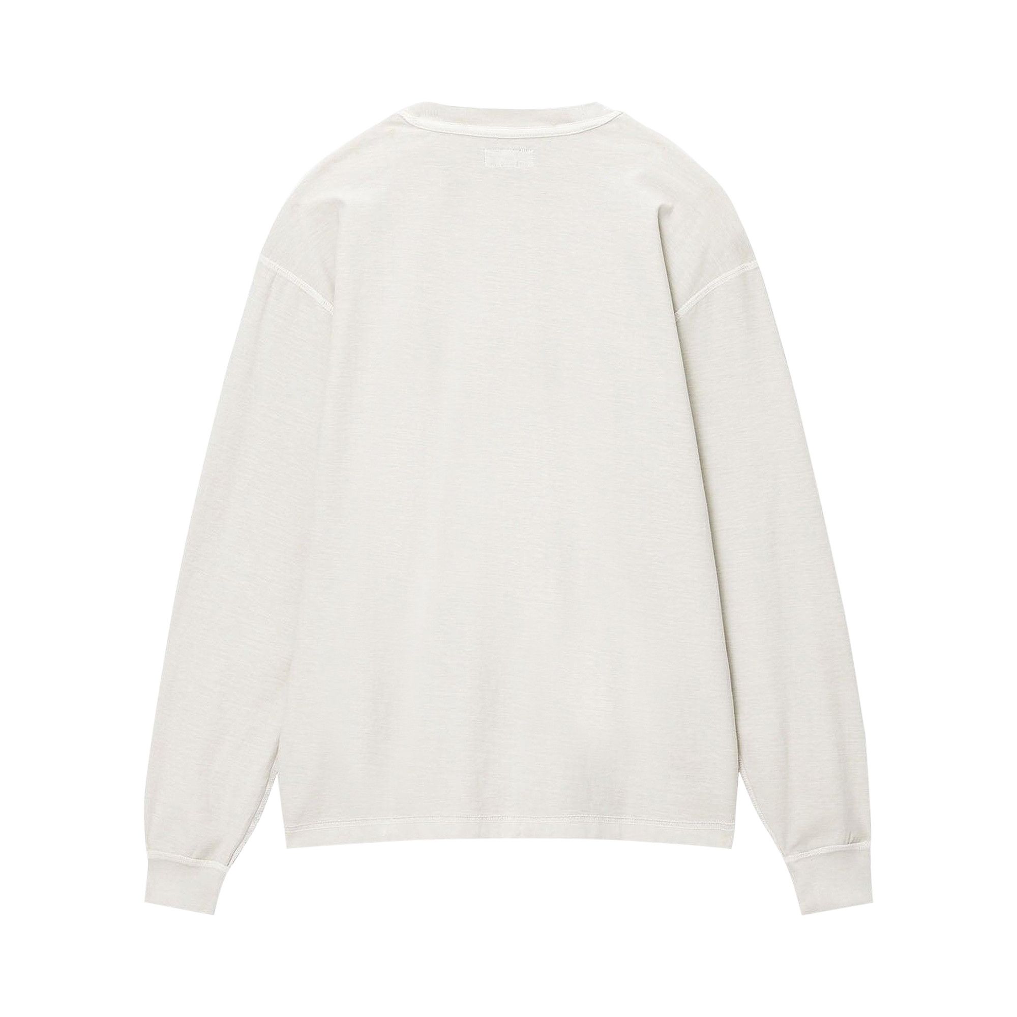 Buy Stussy Lazy Long-Sleeve Tee 'Bone' - 1140333 BONE | GOAT