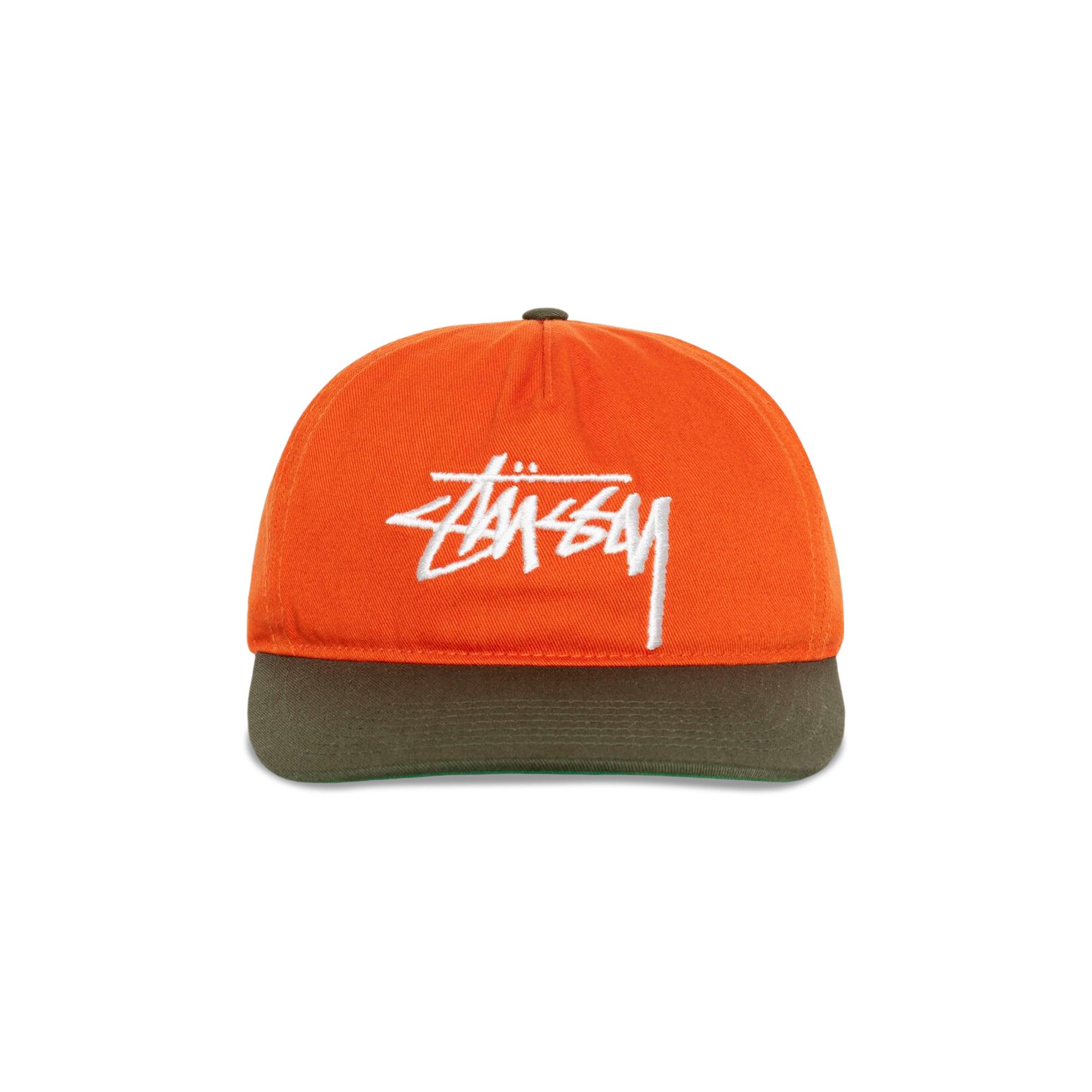Stussy Mid Depth Big Stock Mesh Snapback Black Men's - FW24 - US