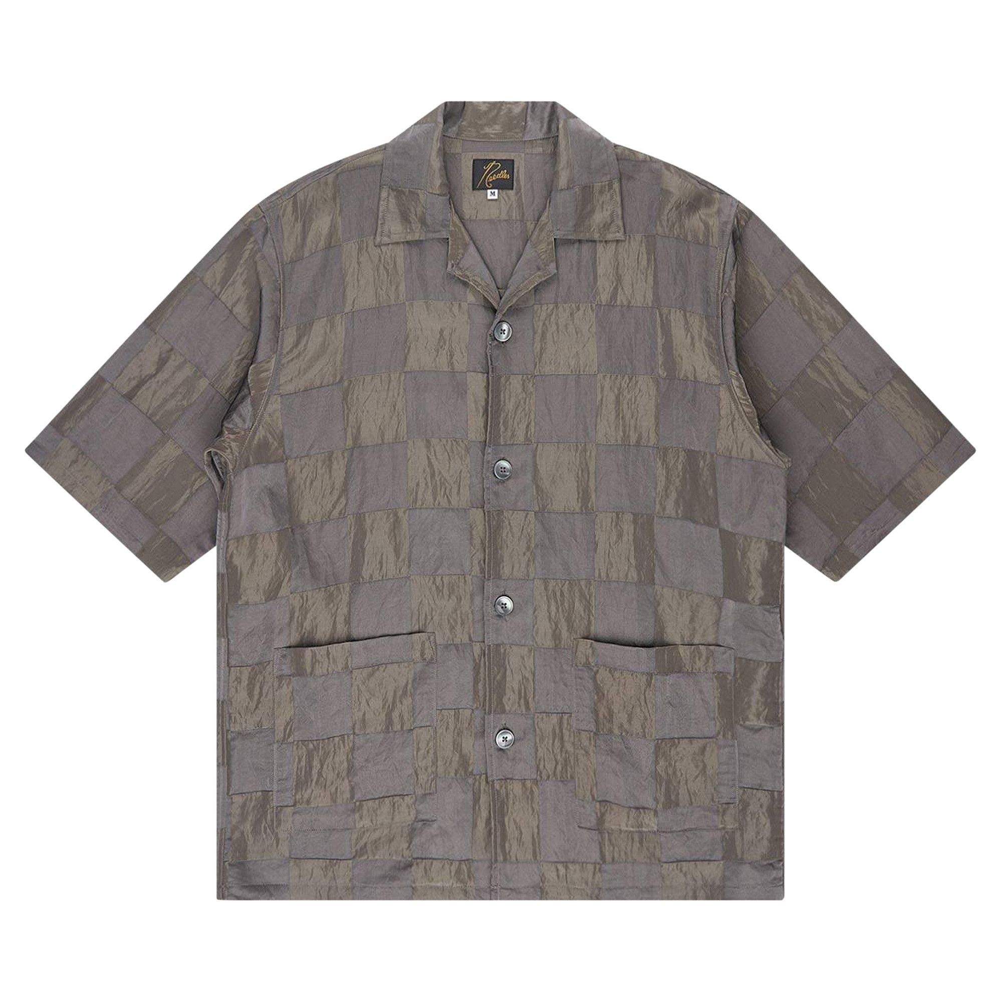 Buy Needles Cabana Shirt 'Grey' - OT096 GREY | GOAT