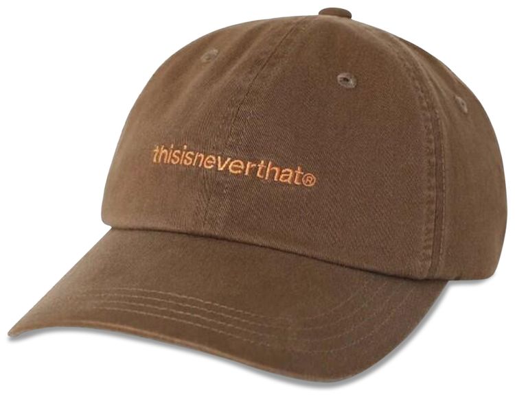 thisisneverthat T Logo Cap Brown