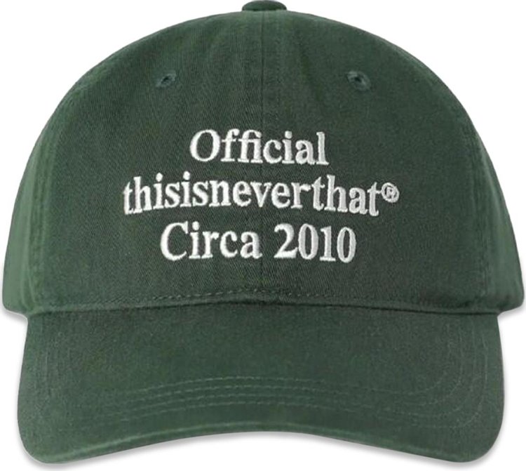 thisisneverthat Times Cap 'Green'