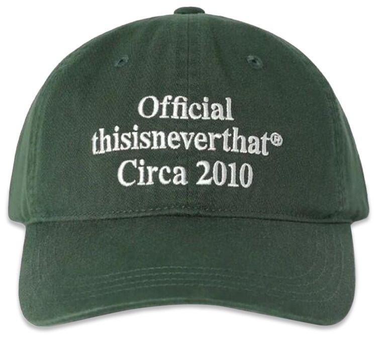 thisisneverthat Times Cap Green