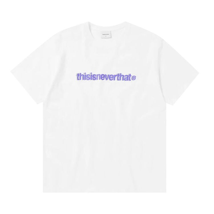 thisisneverthat Cracked T Logo Tee White