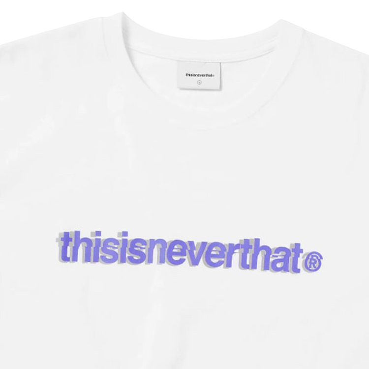 thisisneverthat Cracked T Logo Tee White