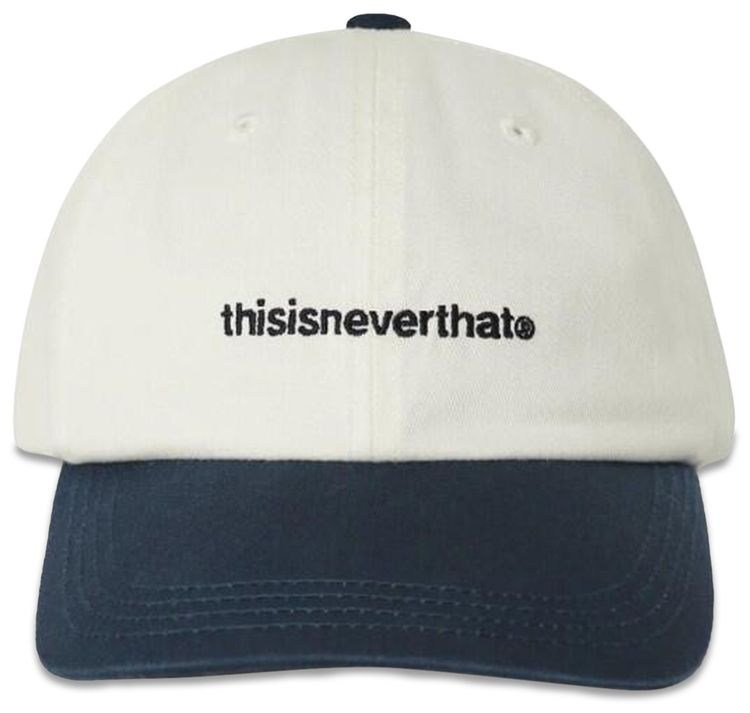 thisisneverthat T Logo Cap WhiteNavy