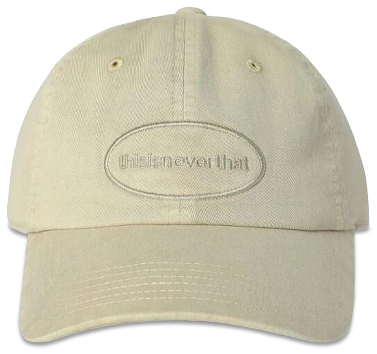 thisisneverthat Overdyed ET Logo Cap Cream