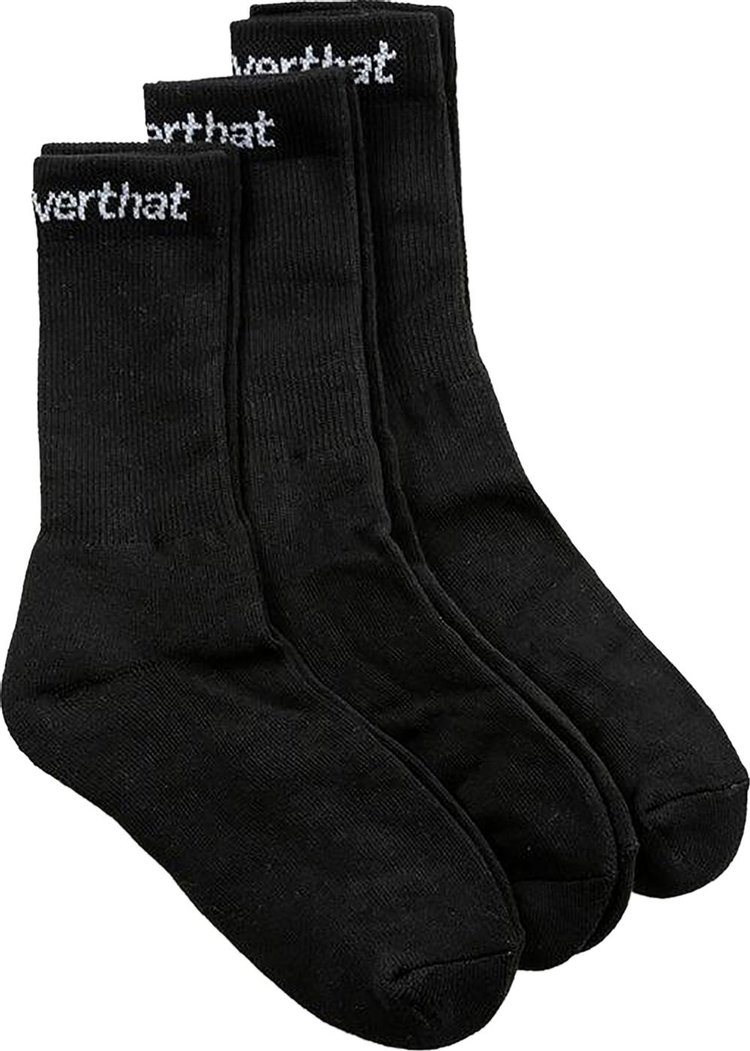 thisisneverthat SP Logo Socks 3 Pack Black