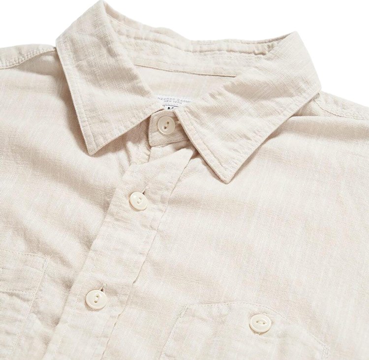 Engineered Garments Work Long Sleeve Shirt Beige