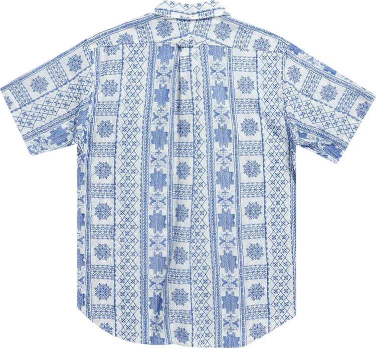 Engineered Garments Popover BD Shirt BlueWhite