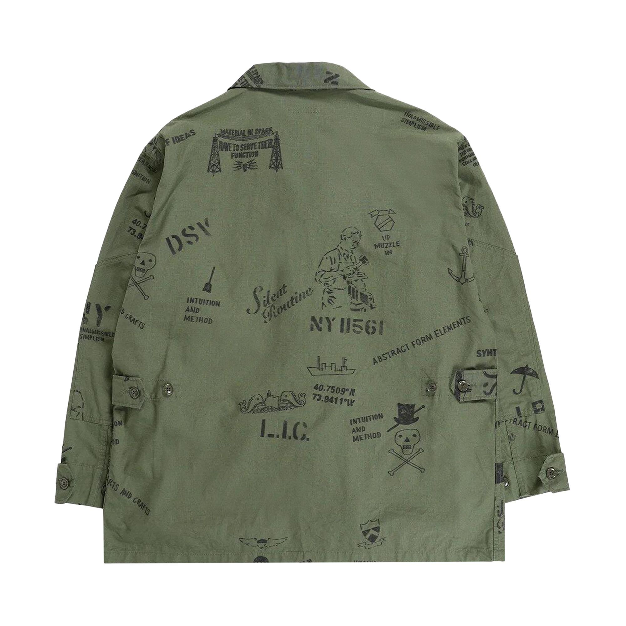Buy Engineered Garments BDU Jacket 'Olive' - 24S1D002 OLIV | GOAT