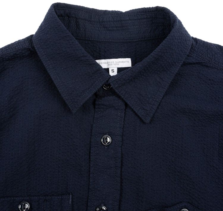 Engineered Garments Work Long Sleeve Shirt Dark Navy