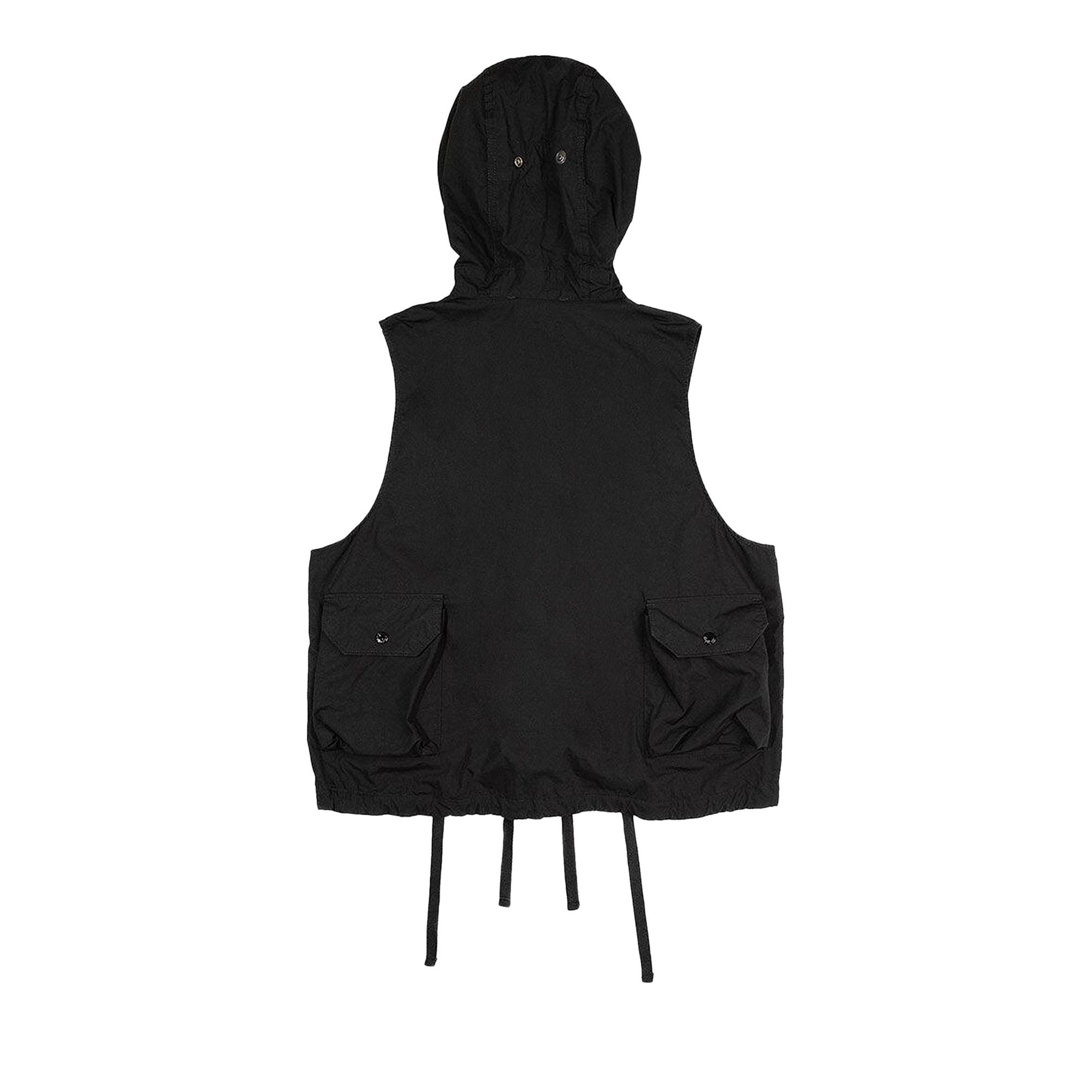 Buy Engineered Garments Field Vest 'Black' - 24S1C004 BLAC | GOAT