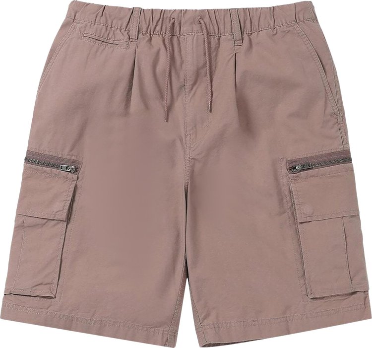 thisisneverthat Zip Cargo Short Dusty Pink