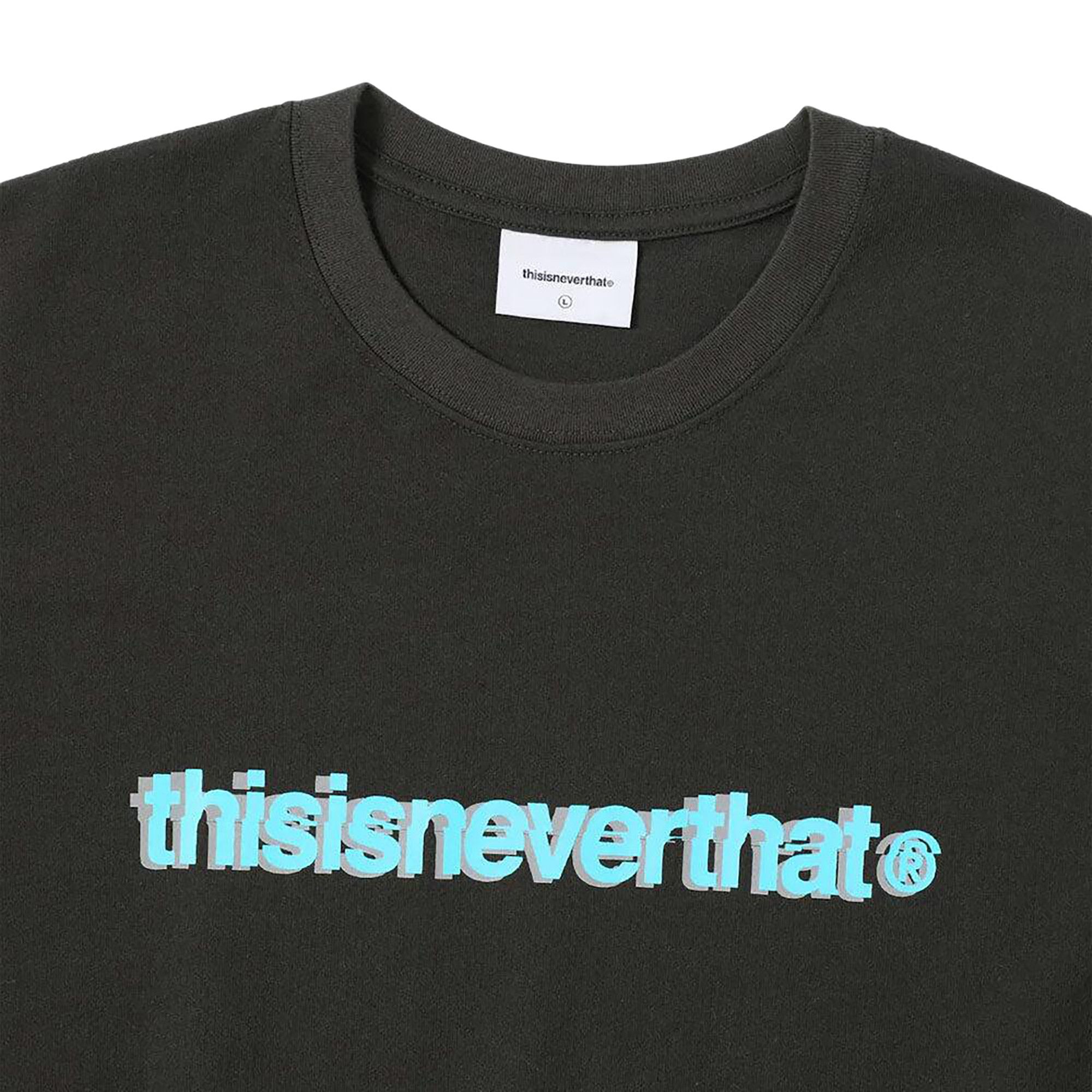 ★thisisneverthat★ TLogo W Tee Off Black TN250TTSST02OBK thisisneverthat T-Logo W Tee - Black | International Store