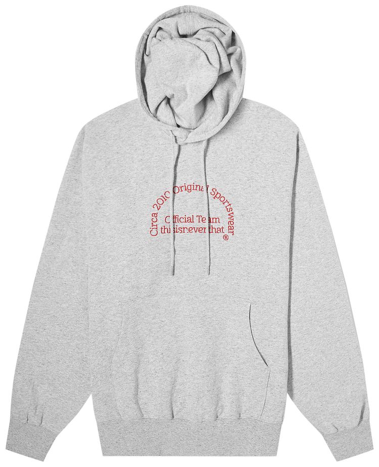 thisisneverthat Team Hoodie Heather Grey