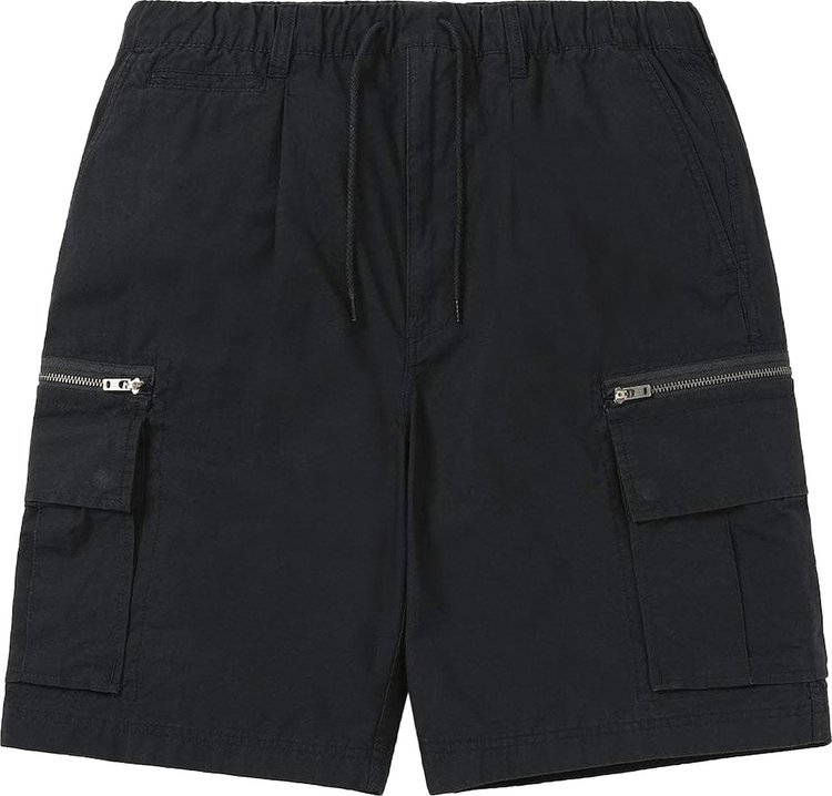 thisisneverthat Zip Cargo Short Black