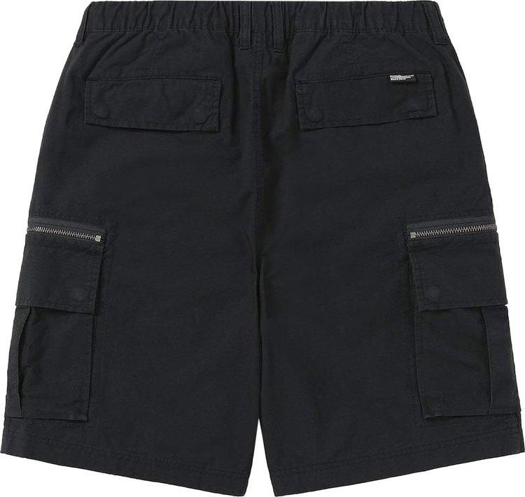 thisisneverthat Zip Cargo Short Black