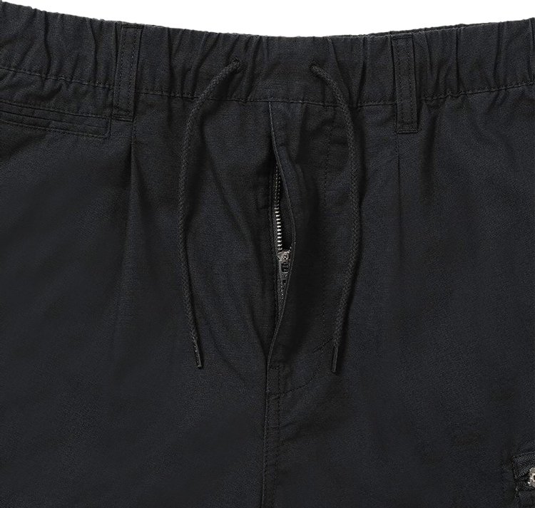 thisisneverthat Zip Cargo Short Black