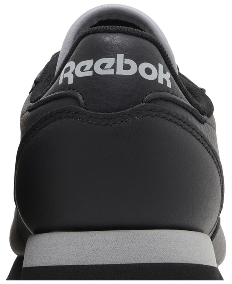 Reebok Classic Leather Black Pure Grey
