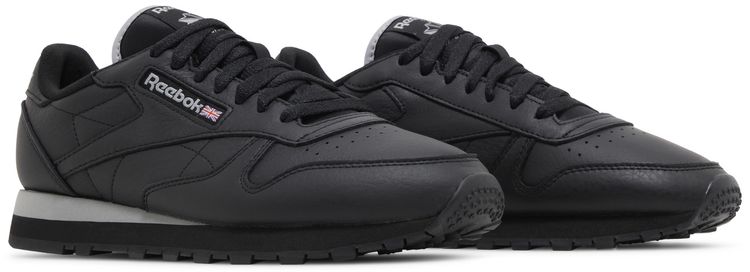 Reebok Classic Leather Black Pure Grey