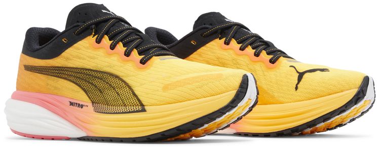 Puma Deviate Nitro 2 Sunset Glow Sun Stream Black