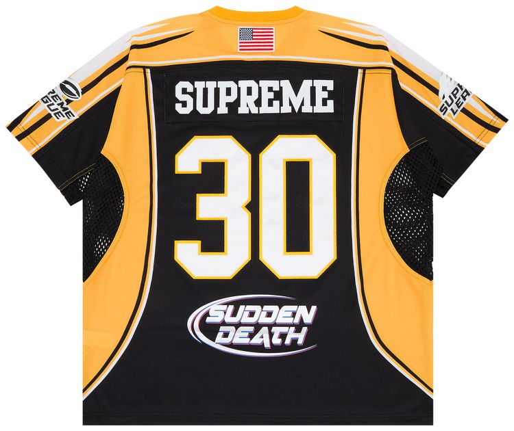 Supreme Sudden Death Football Jersey Black