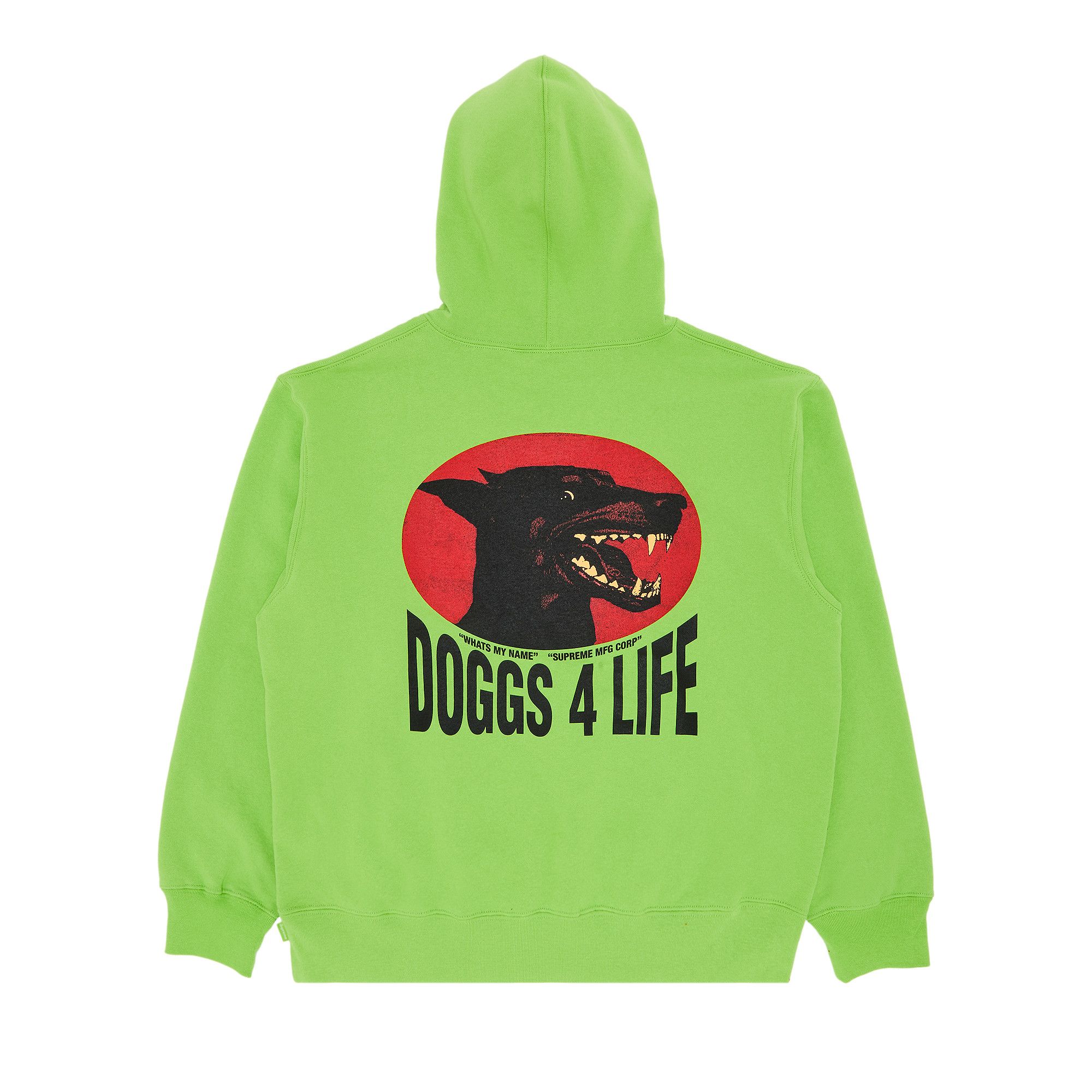 Buy Supreme Doggs Hooded Sweatshirt 'Lime' - SS24SW63 LIME