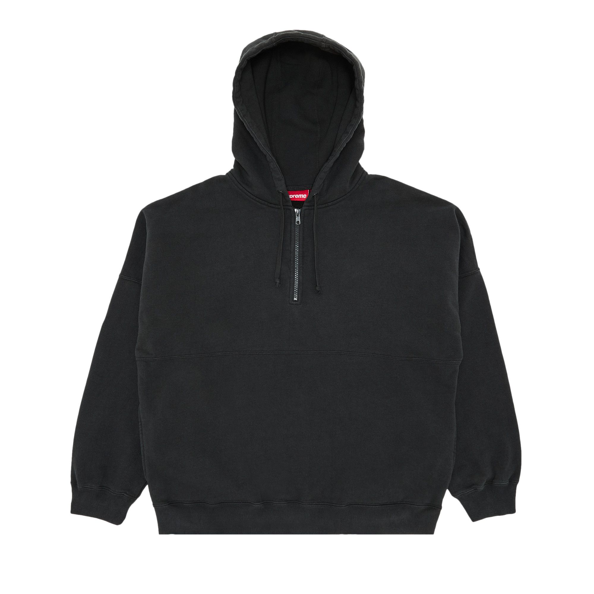 Buy Supreme Wrapped Half Zip Hooded Sweatshirt Washed Black SS24SW56 WASHED BLACK GOAT SA