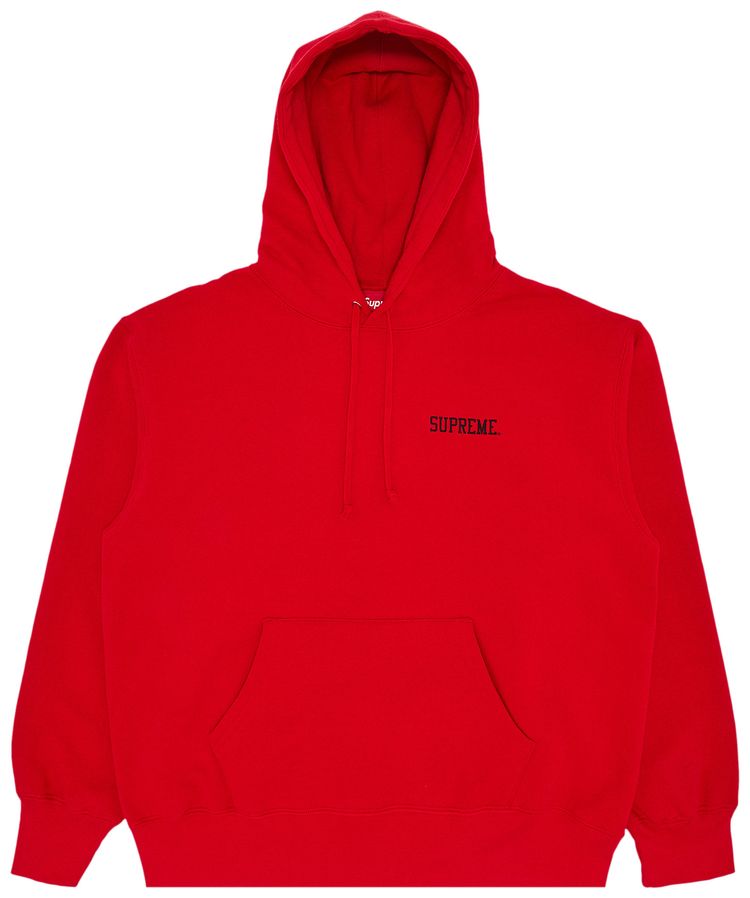 Supreme Doggs Hooded Sweatshirt Red