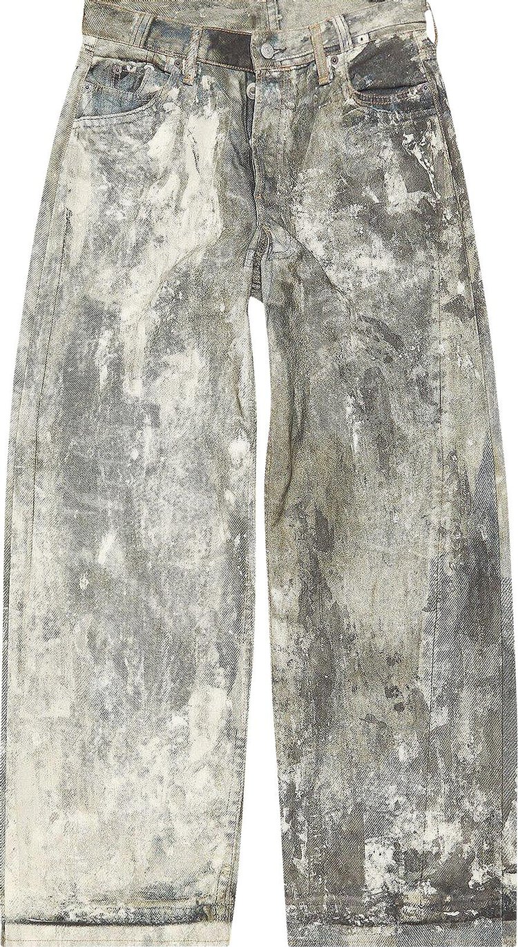 Acne Studios 1981M Loose Fit Jeans Cold Grey