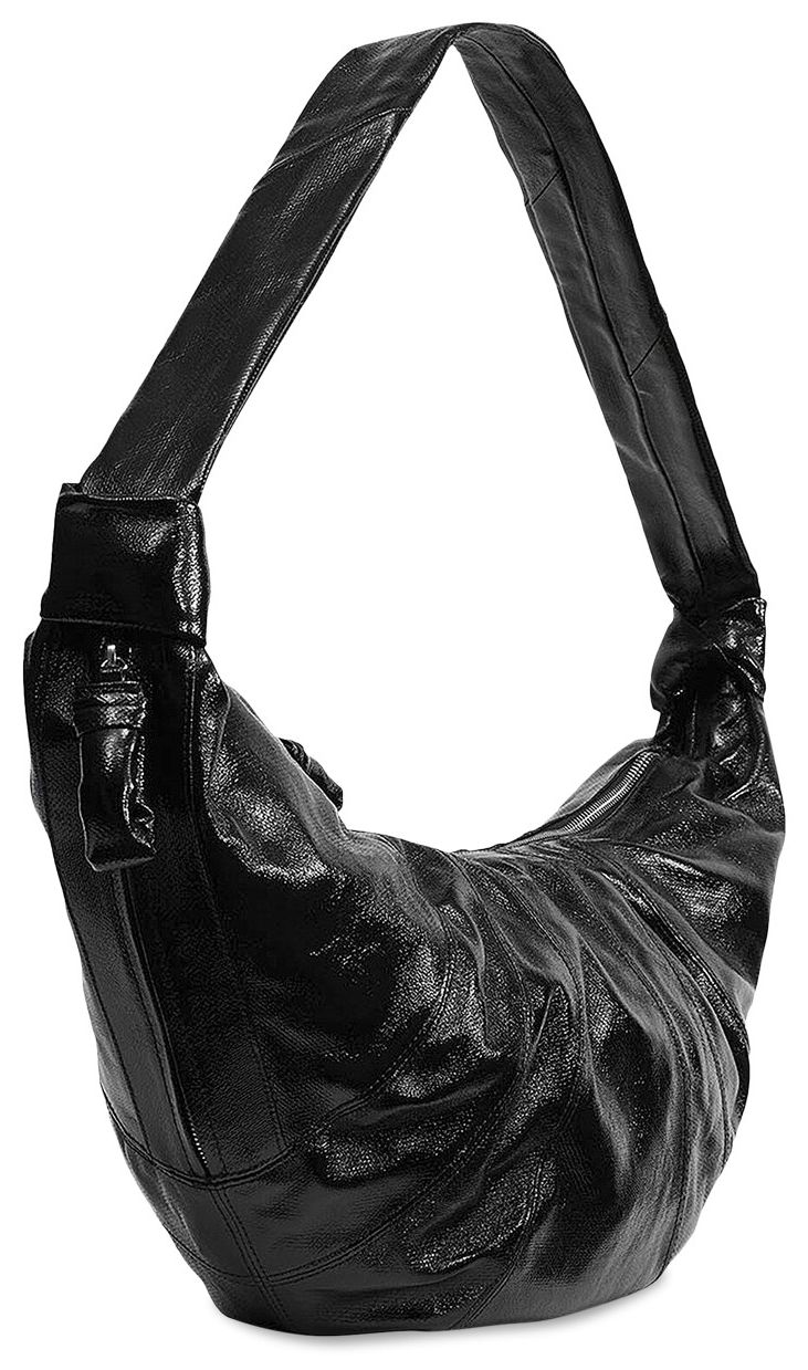 Lemaire Large Croissant Bag Black