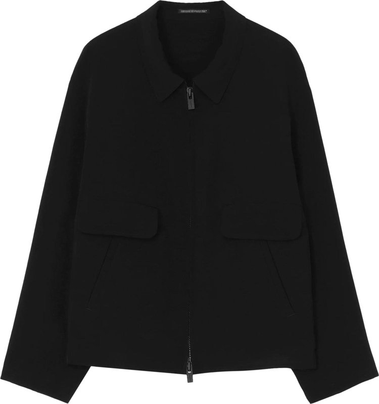 Yohji Yamamoto Pour Homme A Zipper Blouson Black