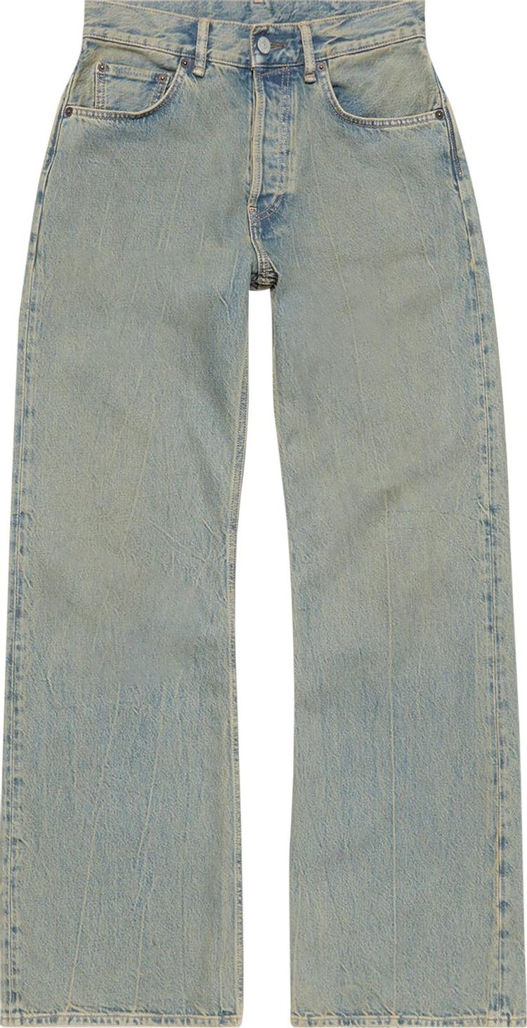 Acne Studios Loose Fit Jeans 'Blue/Beige'