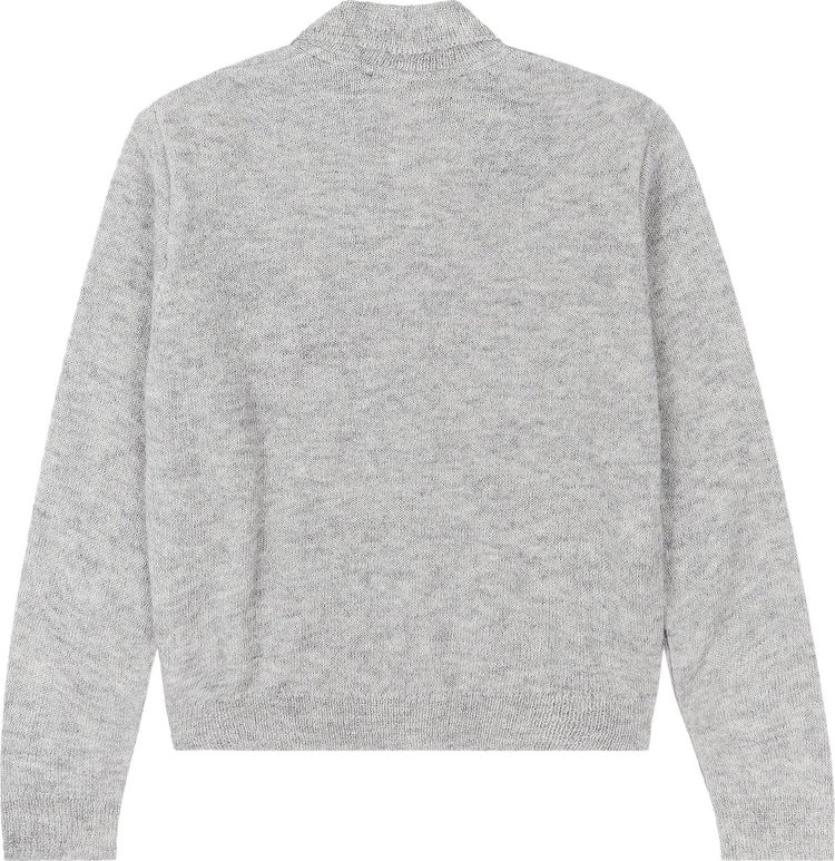 Our Legacy Evening Polo Button Down Sweater Grey