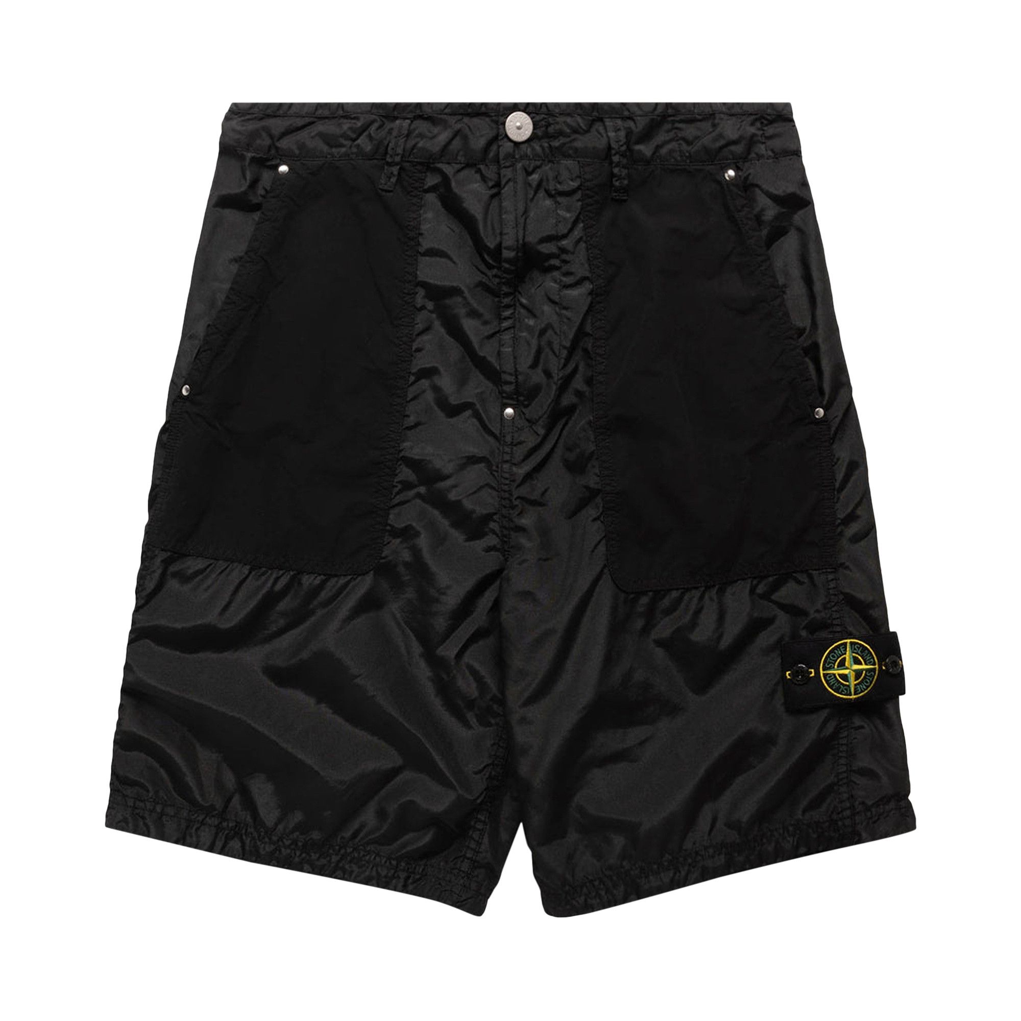 Buy Stone Island Bermuda Comfort 'Black' - 8015L1932 V0029 | GOAT