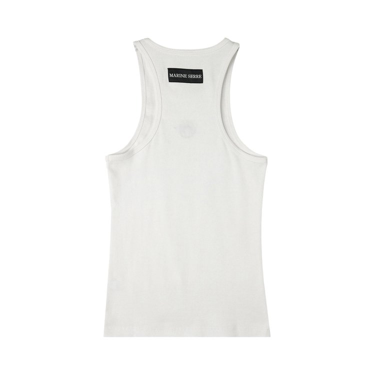 Marine Serre Tank Top White