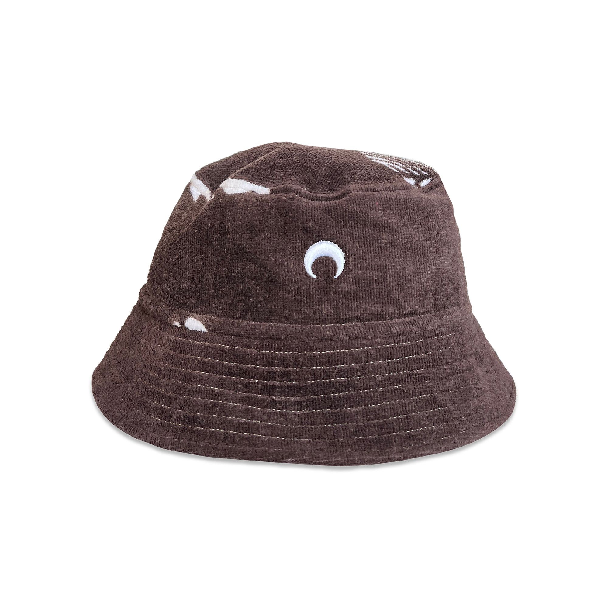 Achetez des Marine Serre Regenerated Jersey Jacquard Towels Bucket Hat Multicolor UHG030 UWOV0021MU00 GOAT FR
