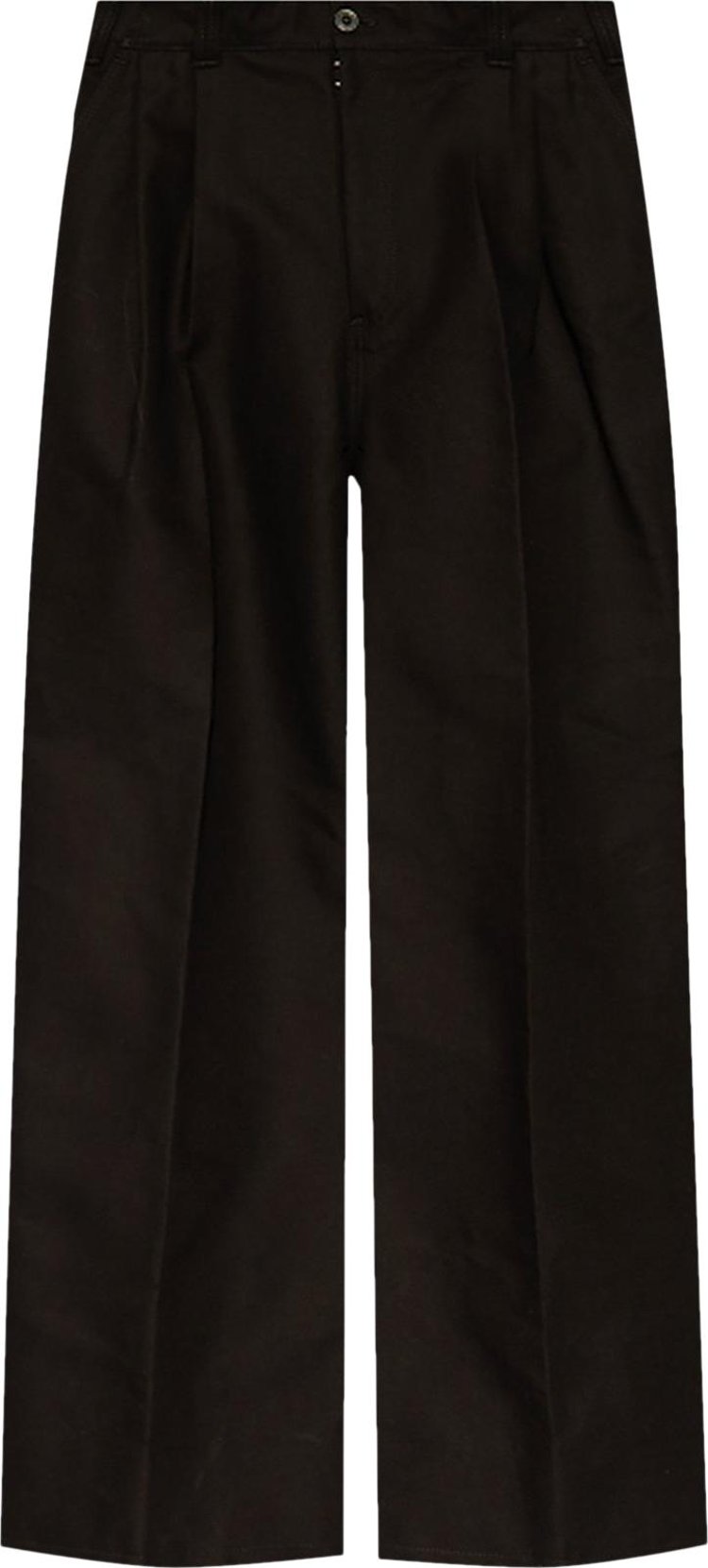 Maison Margiela Relaxed Tailored Trousers 'Black'