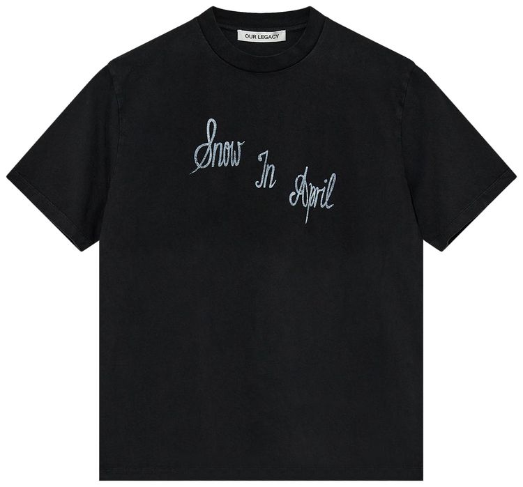 Our Legacy Box Shirt Ronja PrintBlack
