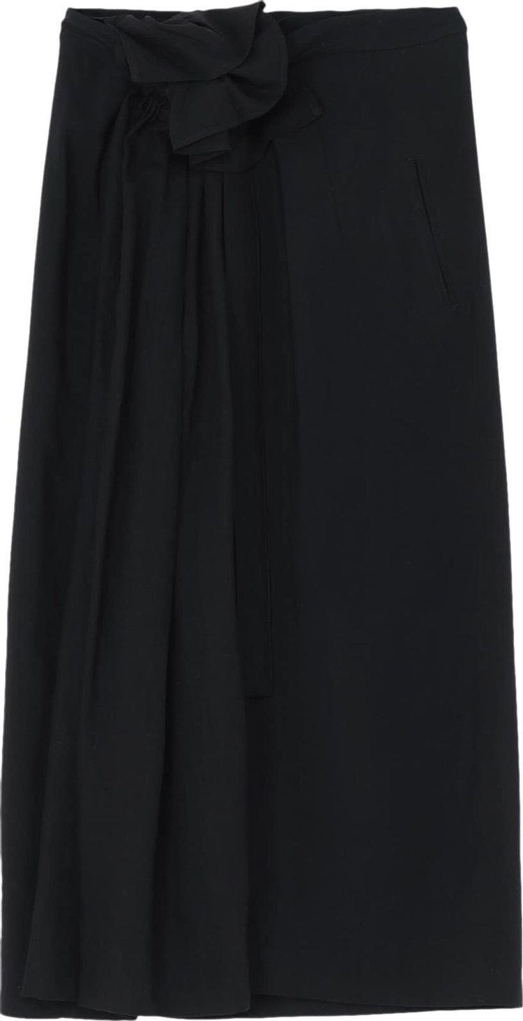 Y's Double Belted Skirt 'Black'
