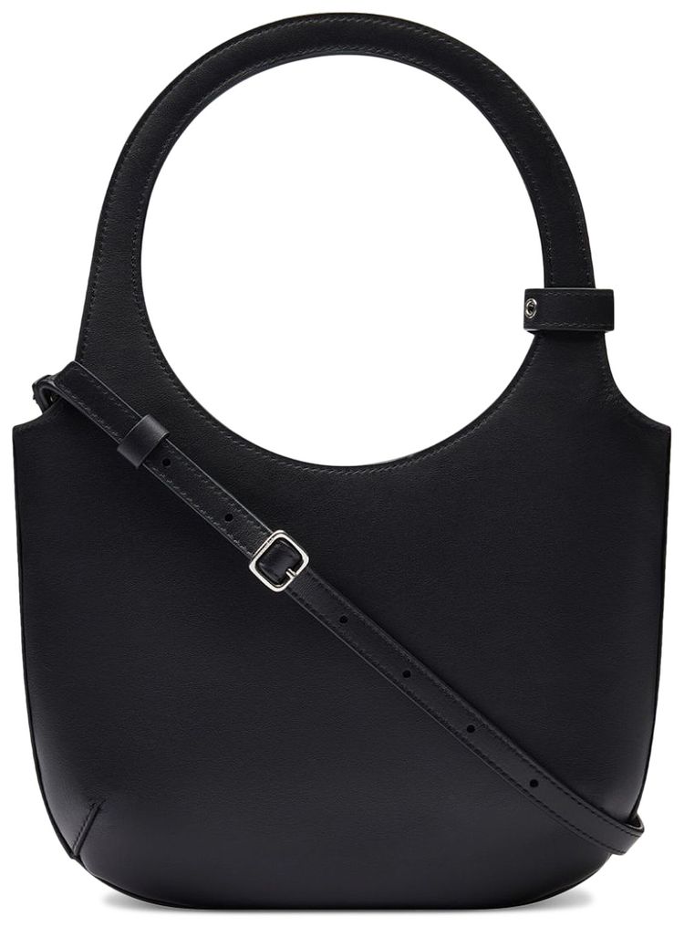 Courreges Holy Leather Bag Black