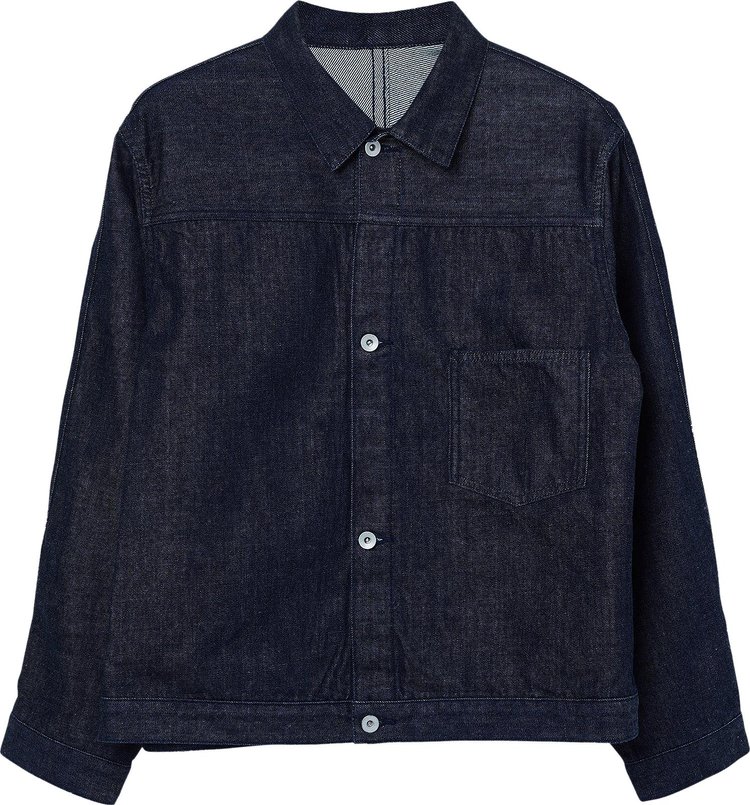 nanamica Short Denim Jacket 'Indigo'