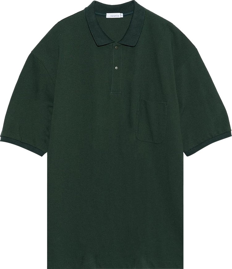 nanamica Short-Sleeve Polo Shirt 'Green'