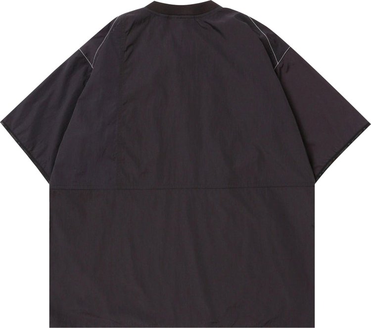 Gramicci x And Wander Patchwork Wind Tee Black