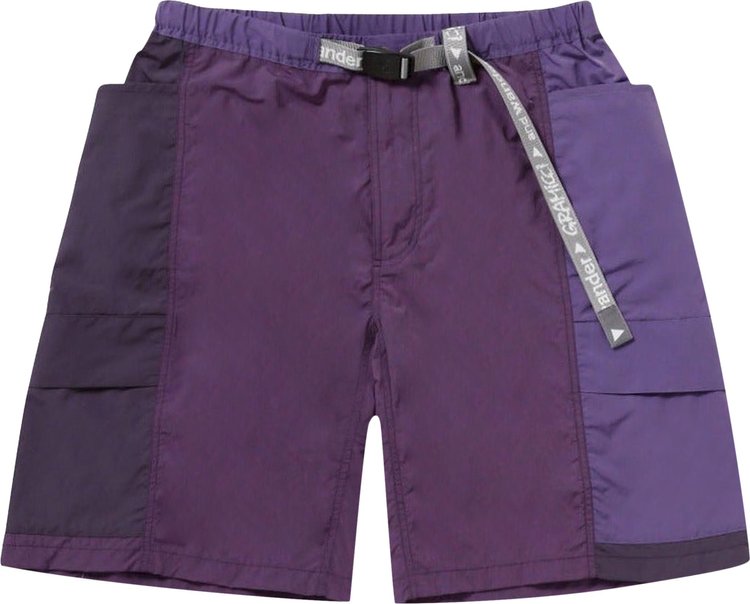 Gramicci x And Wander Patchwork Wind Short 'Multicolor/Purple'